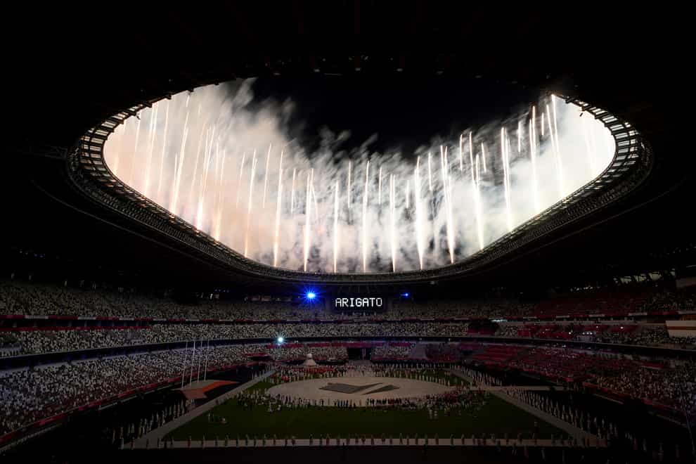 The Tokyo 2020 Olympic Games produced plenty of fireworks (Martin Rickett/PA)
