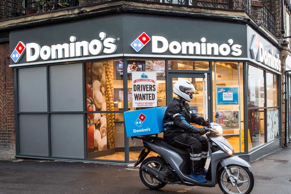 Domino’s Pizza has reached a deal with its franchise partners (Domino’s/PA)