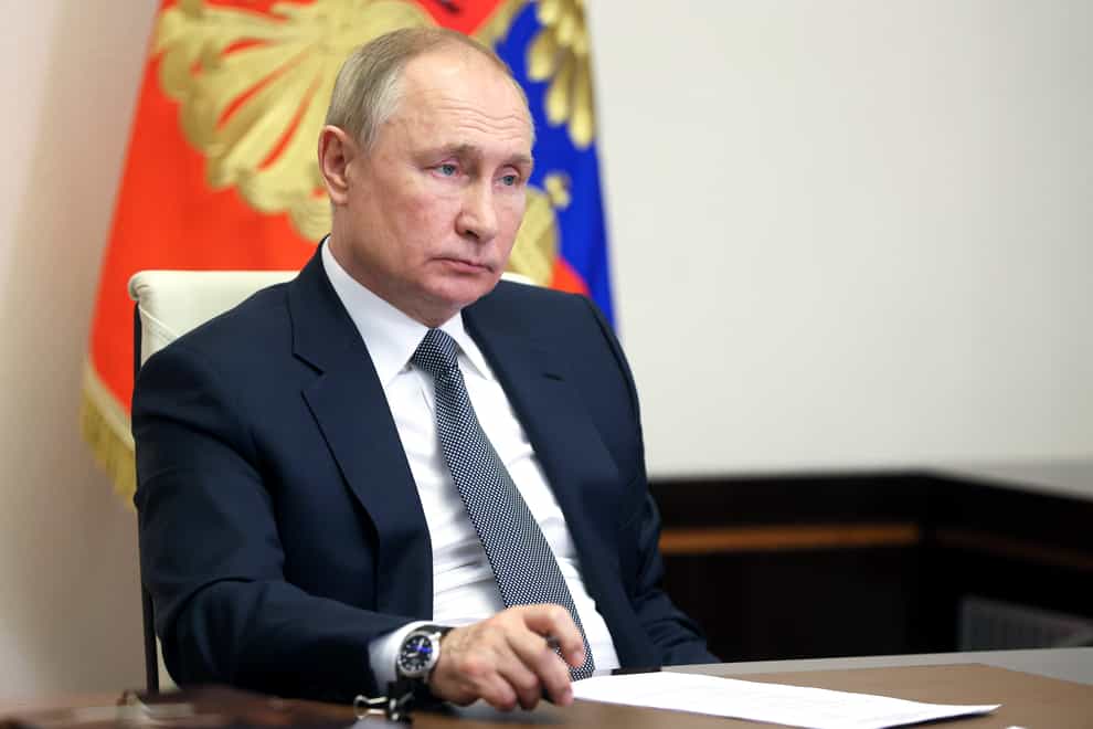 Russian President Vladimir Putin has been discussing security issues with US President Joe Biden (Mikhail Metzel/Sputnik/Kremlin /via AP)
