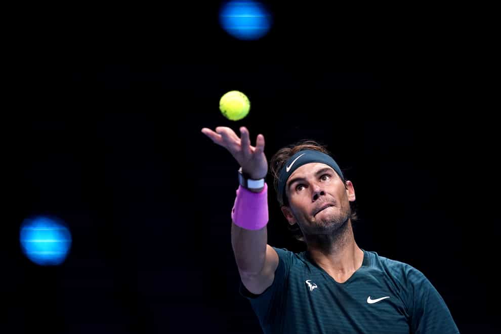 Rafael Nadal returns to action in Abu Dhabi on Friday after a long injury lay-off (John Walton/PA)