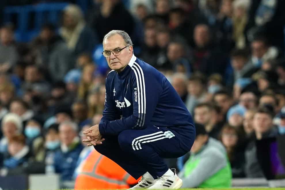 Marcelo Bielsa has admitted this period is “the worst of all his moments” as Leeds boss (Martin Rickett/PA)