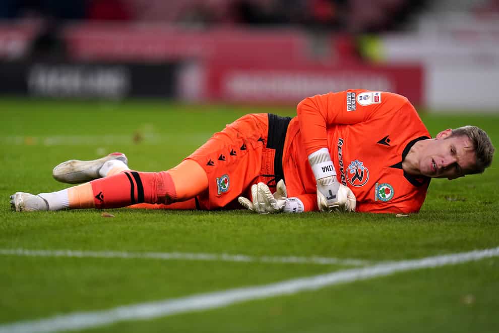 Thomas Kaminski has been sidelined with a stomach injury suffered at Stoke (Nick Potts/PA)
