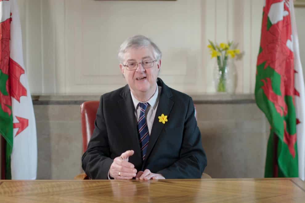 Mark Drakeford has announced changes to Covid rules (Welsh Government/PA)