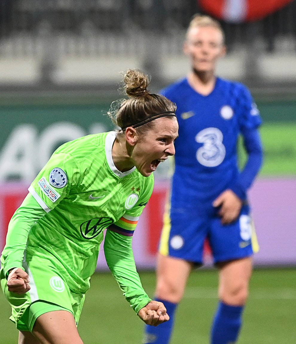Chelsea Women are out of the Champions League after defeat at Wolfsburg (Swen Pf’rtner/AP/Press Association Images)