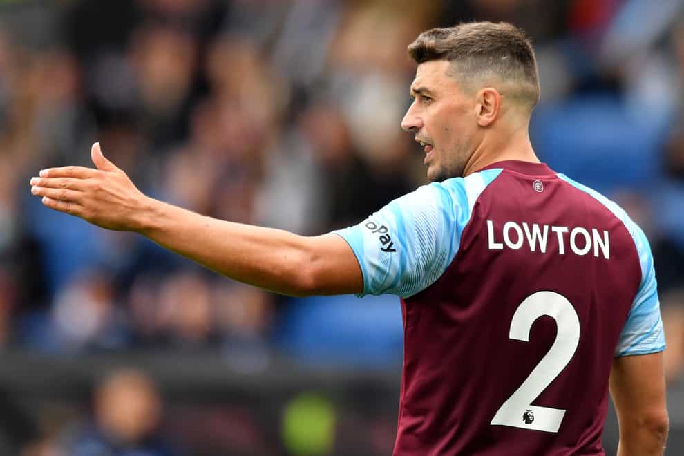 Matt Lowton believes Burnley’s fitness would help them deal with any fixture congestion (Anthony Devlin/PA)
