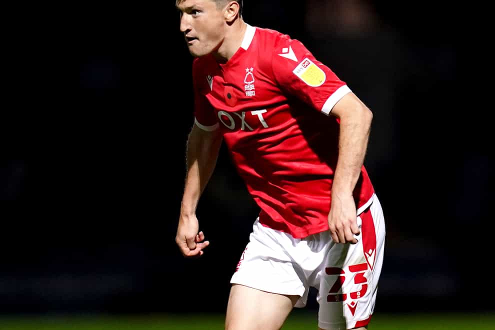 Joe Lolley is back in training for Nottingham Forest (John Walton/PA)