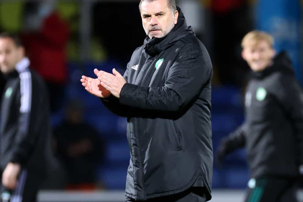 Celtic boss Ange Postecoglou will wait to make a call on his injured players for the Premier Sports Cup final (Steve Welsh/PA)
