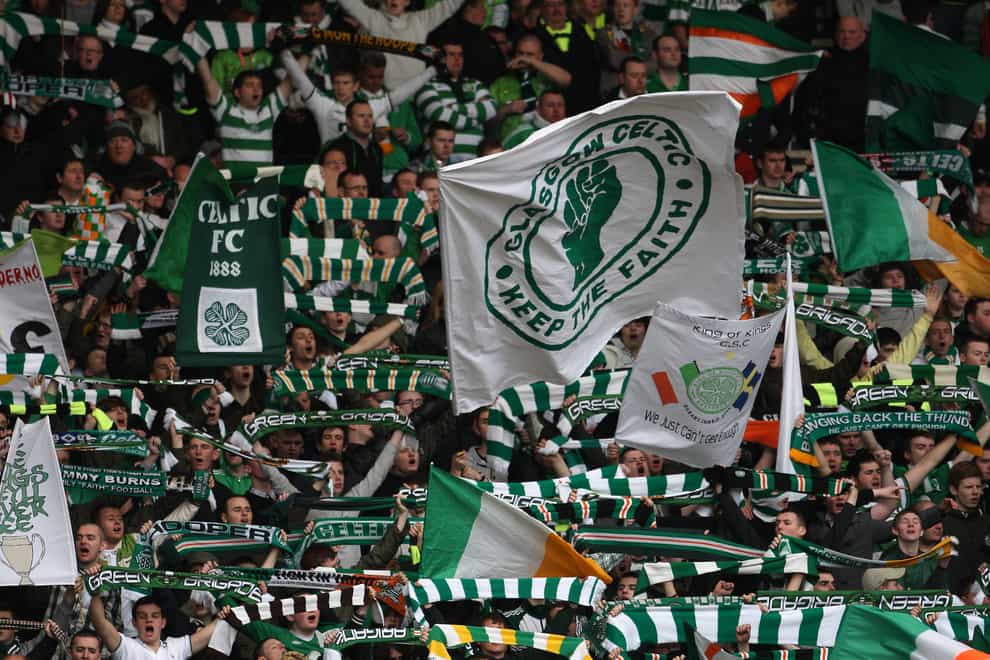 About 50,000 fans have tickets for Sunday’s Premier Sports Cup final (Lynne Cameron/PA)