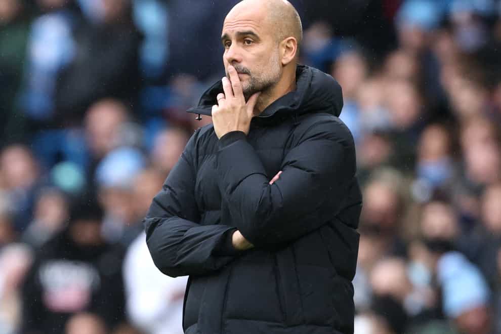 Manchester City manager Pep Guardiola has tested negative for Covid (Richard Sellers/PA).