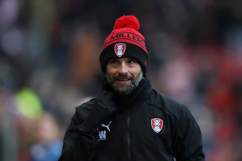Paul Warne’s Rotherham claimed three points at Cambridge (Isaac Parkin/PA)