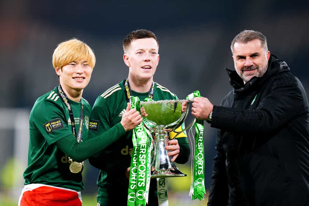 Celtic won the Premier Sports Cup (Jane Barlow/PA)