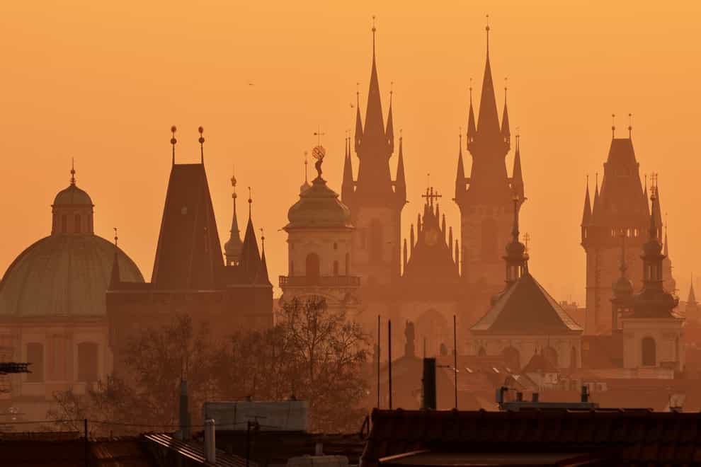 Prague at sunrise (Czech Toruism/PA)