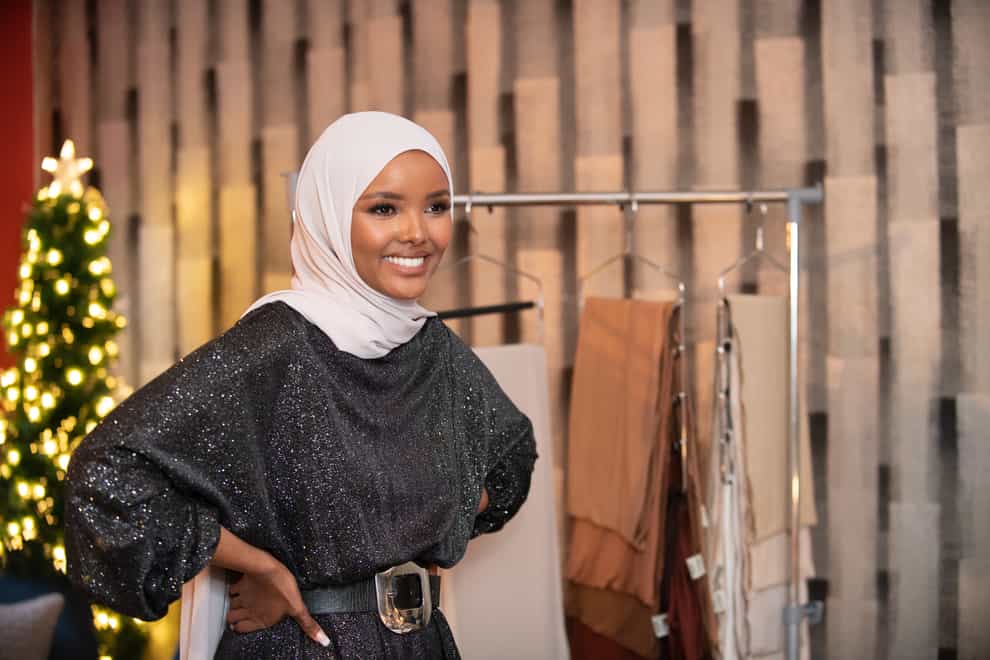Halima Aden has returned to the fashion industry a year after quitting modelling (Rooful Ali/Modanisa/PA)