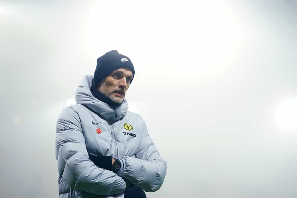 Thomas Tuchel, pictured, has had to “start from scratch” selecting Chelsea’s squad to travel to Brentford after more Covid disruption (Nick Potts/PA)