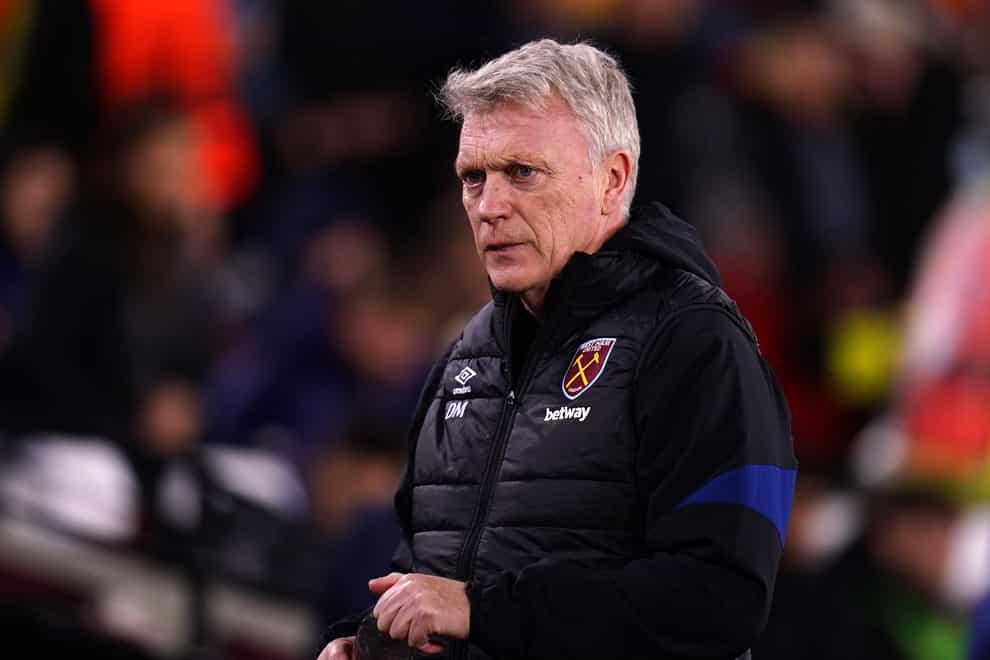 David Moyes’ West Ham are going strong in all competitions this season but his priorities lie in the Premier League (John Walton/PA)