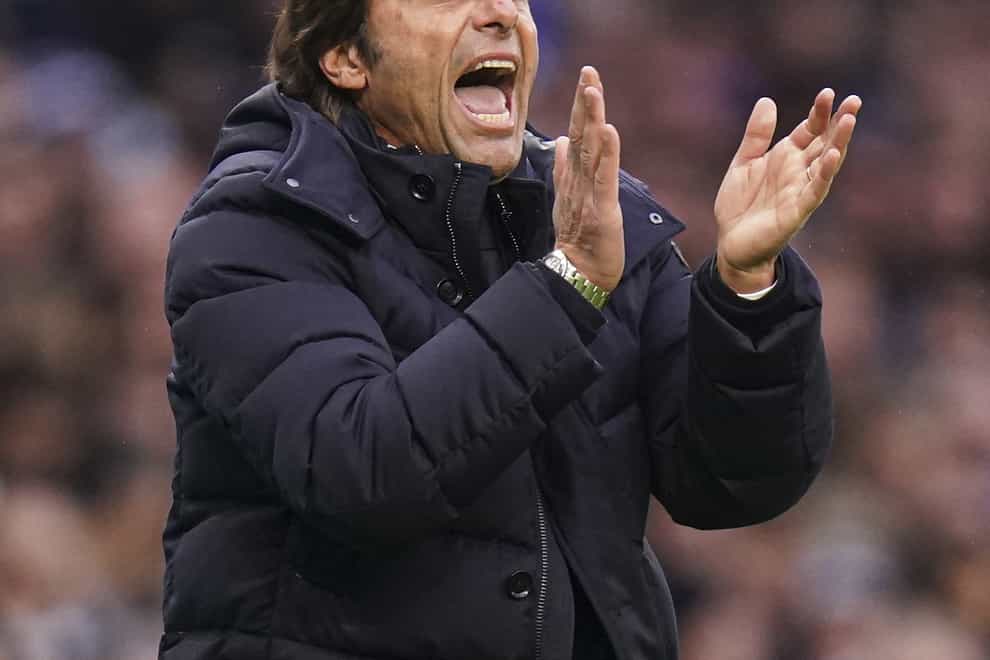 Tottenham manager Antonio Conte (Adam Davy/PA).