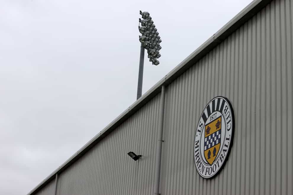St Mirren’s games are due to go ahead (Jeff Holmes/PA)