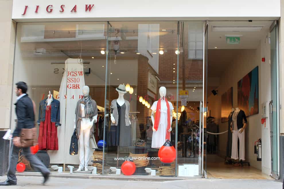 Two readers complained that the Jigsaw ad objectified women and was offensive and irresponsible (Lewis Stickley/PA)