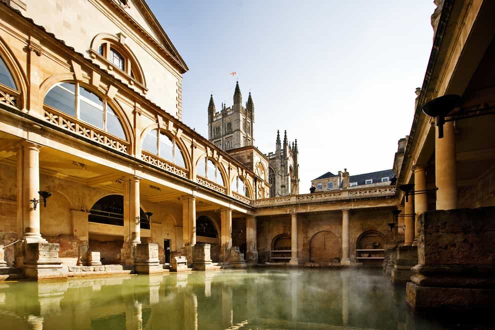 Roman baths, Bath UK (Alamy/PA)