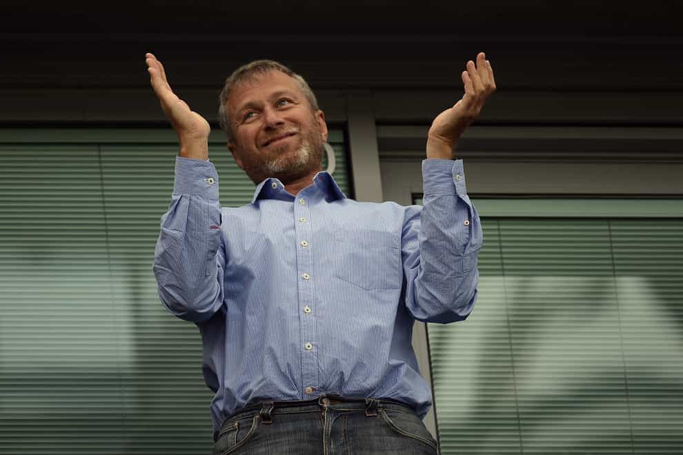 Chelsea’s owner Roman Abramovich has received an apology from a publisher for claims about his purchase of the club (Rebecca Naden/PA Wire)