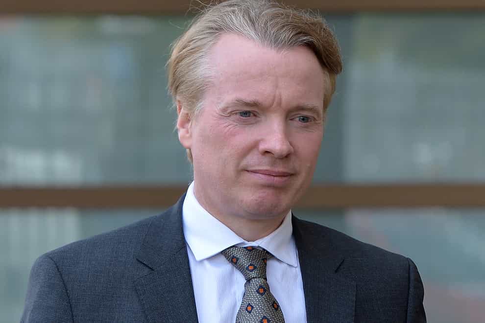 Craig Whyte appeared at Manchester and Salford Magistrates’ Court (Mark Runnacles/PA)