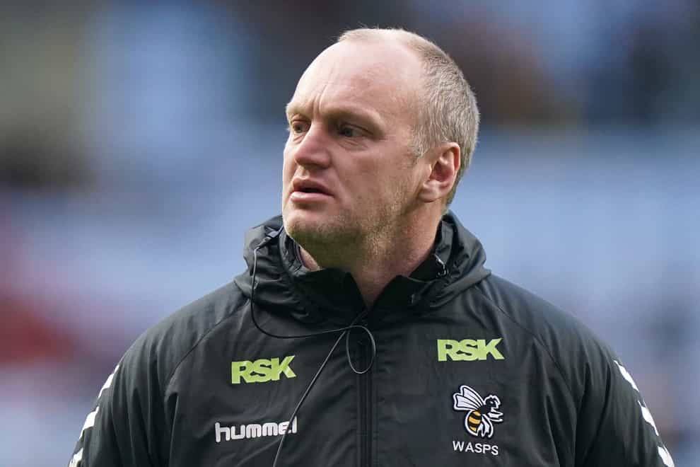 Wasps head coach Lee Blackett believes a pause in Premiership action is preferable to games being held behind closed doors (Tim Goode/PA)