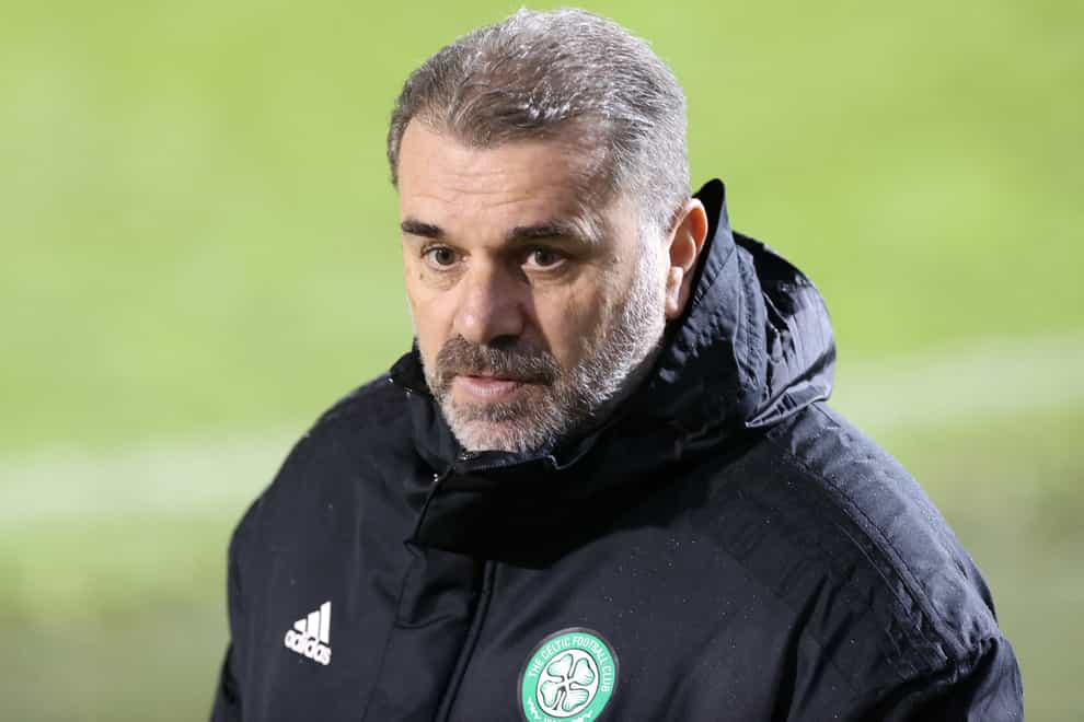 Celtic manager Ange Postecoglou bemoaned his side’s finishing at St Mirren (Steve Welsh/PA)