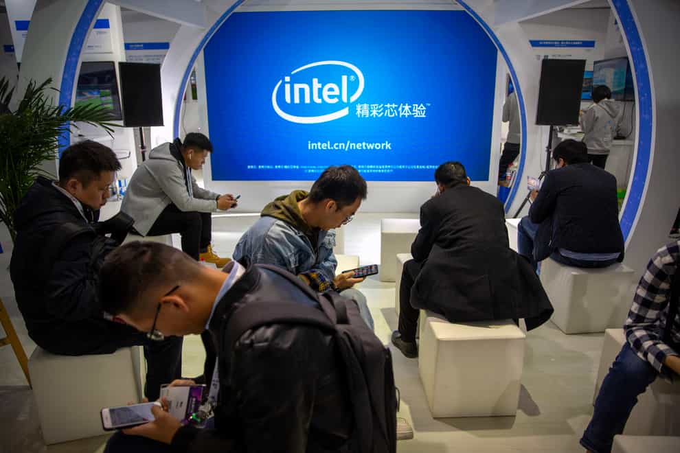 Intel has apologised after telling suppliers not to use products from the Xinjiang region of China (AP Photo/Mark Schiefelbein)