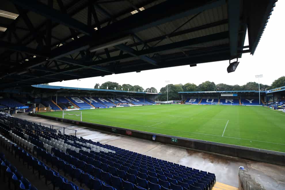 Gigg Lane could be revitalised by government investment (Peter Byrne/PA)
