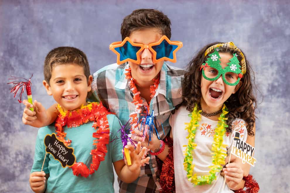 Celebrating the New Year isn’t so bad with kids (Alamy/PA)
