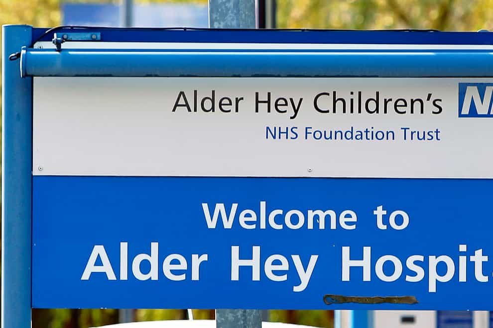 A general view of Alder Hey Children’s Hospital in Liverpool, where 100 iPads worth £70,000 were stolen (Peter Byrne/PA)