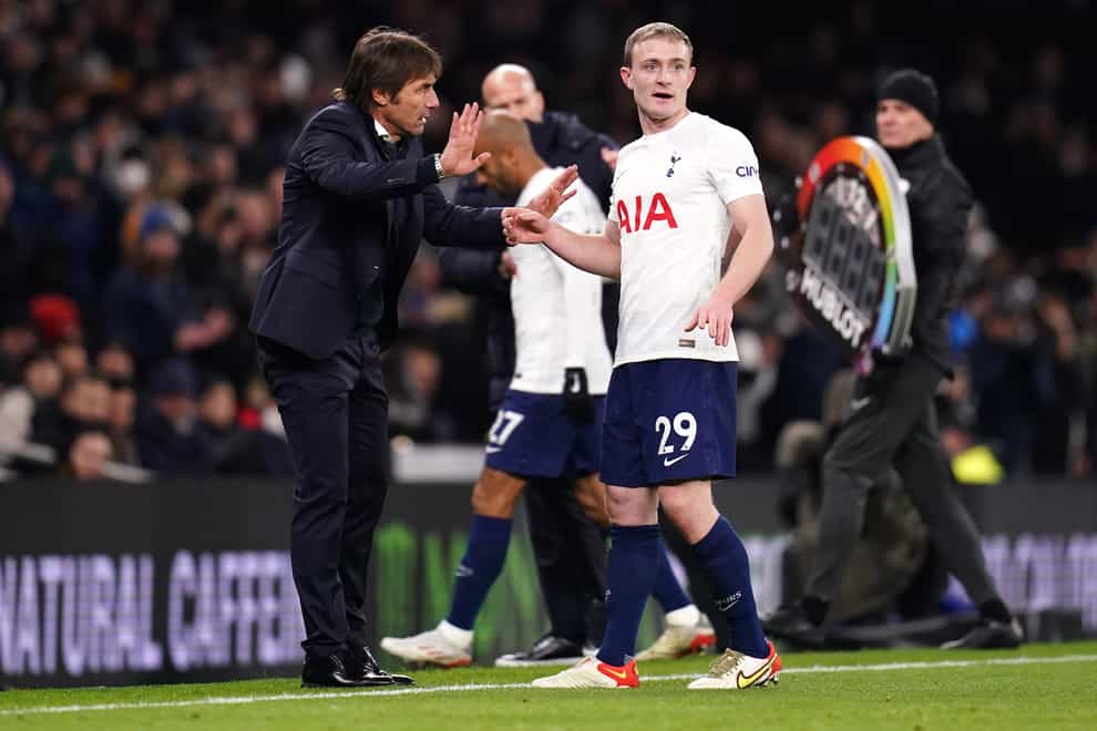 Tottenham boss Antonio Conte says players will continue to be ‘professionals’ amidst talk of a potential strike (John Walton/PA)
