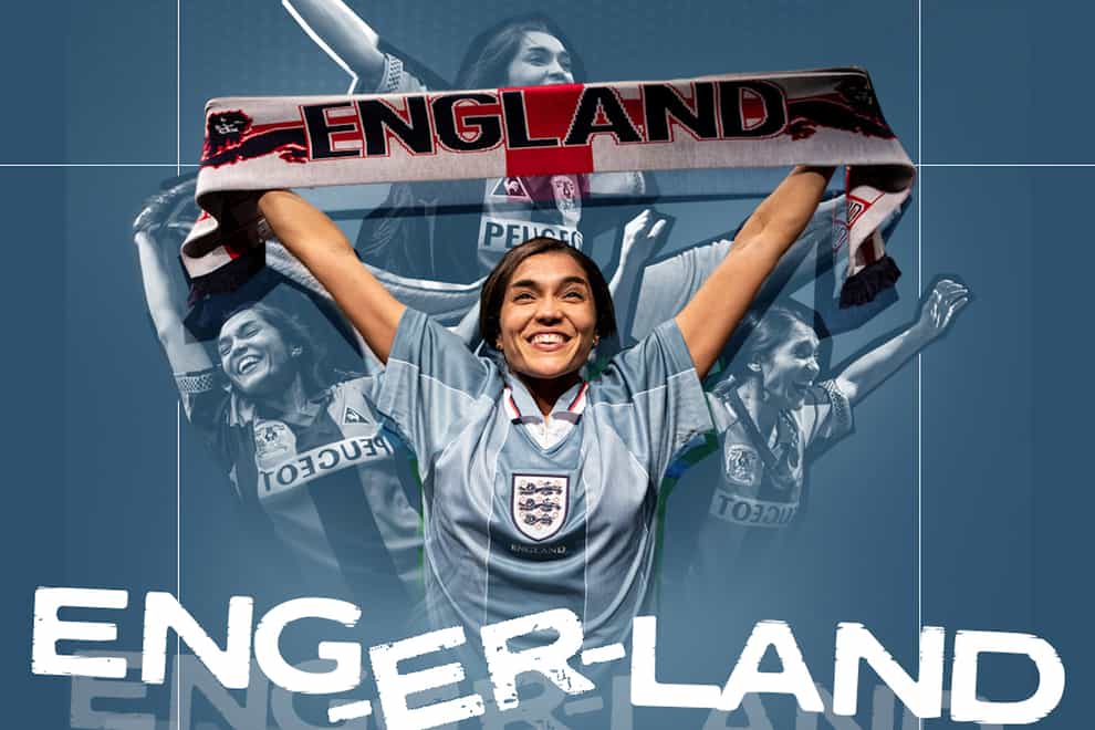 ENG-ER-LAND tells the story of a football fan and her struggles to be accepted into a historically white, male, working-class world (PA)