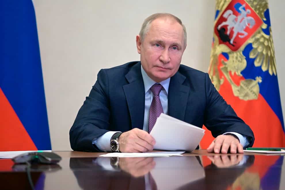 Russian President Vladimir Putin (Alexei Nikolsky/AP)