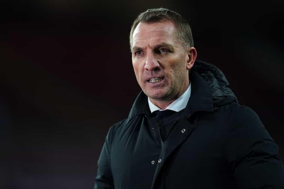 Brendan Rodgers feels it is “ridiculous” that Leicester must play on both December 26 and 28 (Nick Potts/PA)