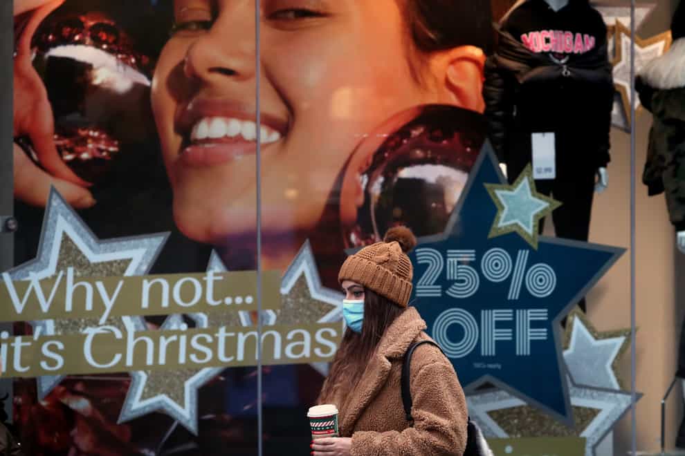 Provisional data released by the Scottish Government shows the festive period in Scotland from the 25 to the 27 December has seen the highest daily total rate since the start of the pandemic (Andrew Milligan/PA)