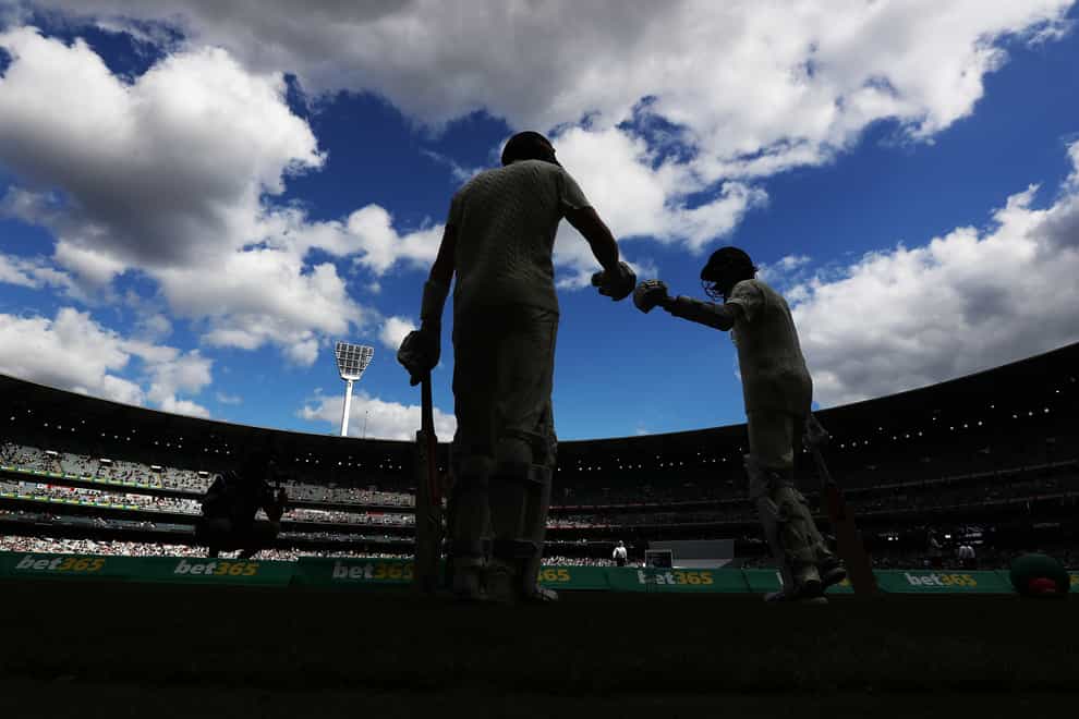 The action will continue at the MCG after both sets of players returned negative Covid tests (Jason O’Brien/PA)