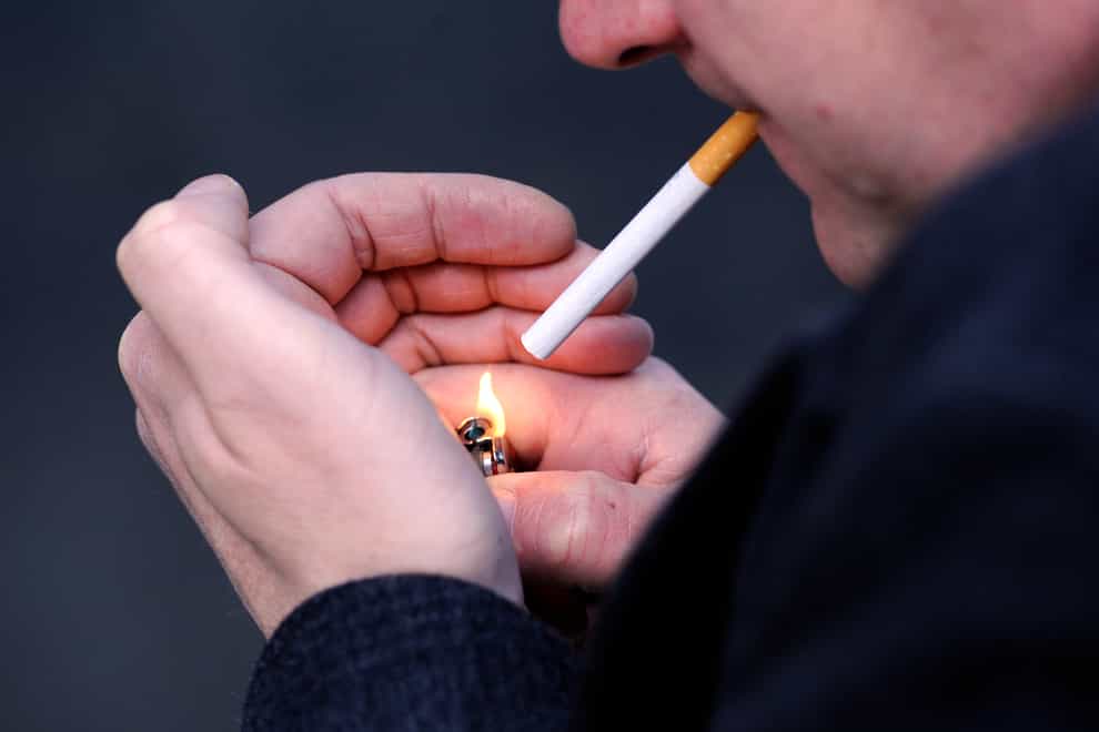 The NHS has released a film where health experts discuss the link between adult smoking and the likelihood of children in their household becoming smokers (PA)