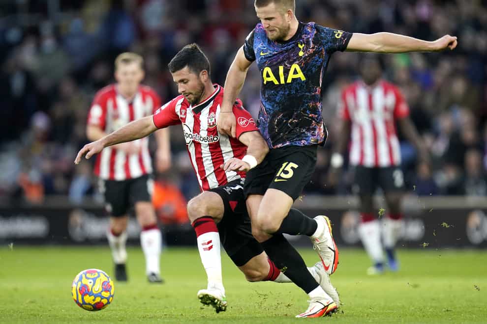 Eric Dier, right, says Tottenham “lost their heads” against Southampton (Andrew Matthews/PA)
