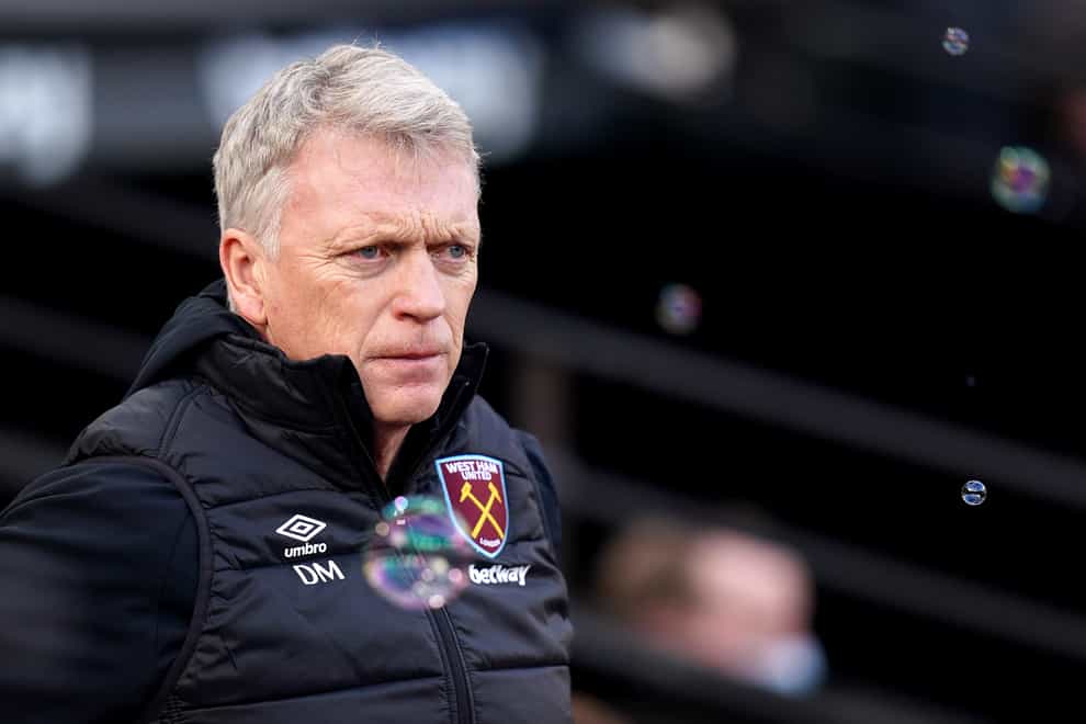 David Moyes raised questions over refereeing decisions after West Ham’s dominant 4-1 victory over a depleted Watford (Adam Davy/PA)