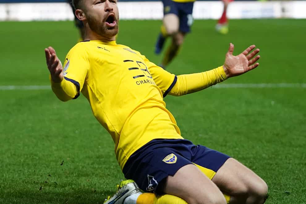 Matty Taylor scored again for Oxford (Tess Derry/PA)
