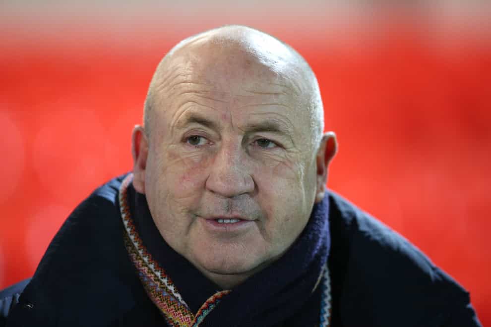 Accrington manager John Coleman praised his players for grinding out a point at Shrewsbury (Nigel French/PA)