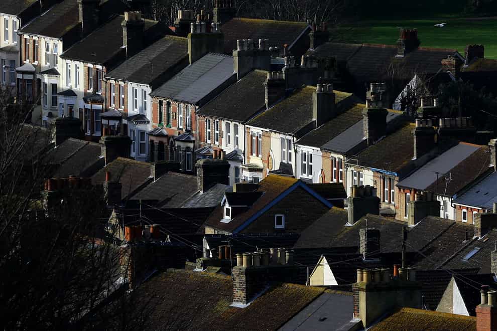 The average UK house price increased by nearly £24,000 during 2021, marking the biggest increase ever recorded in a single year in cash terms, according to Nationwide Building Society (Gareth Fuller/PA)