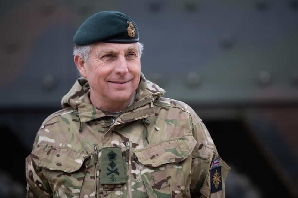 Former chief of the defence staff General Sir Nick Carter (Andrew Matthews/PA)