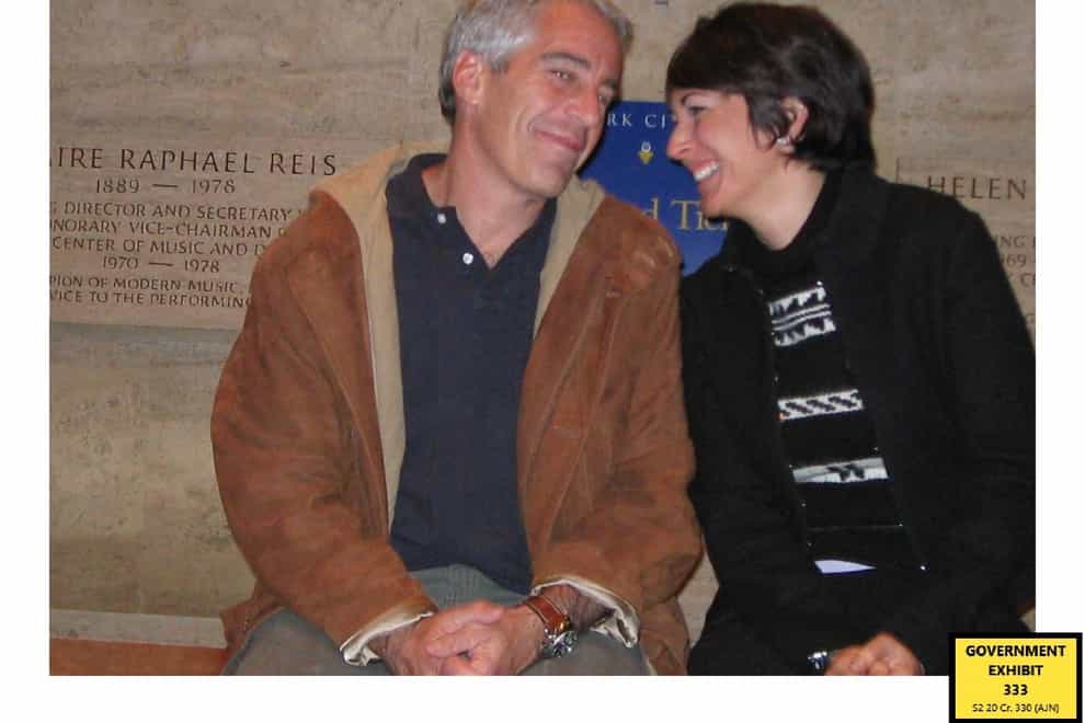 An accuser of Jeffrey Epstein and Ghislaine Maxwell has said they were ‘very hard to say no to’ and she was sexually assaulted by the pair on multiple occasions over three years (US Department of Justice/PA)