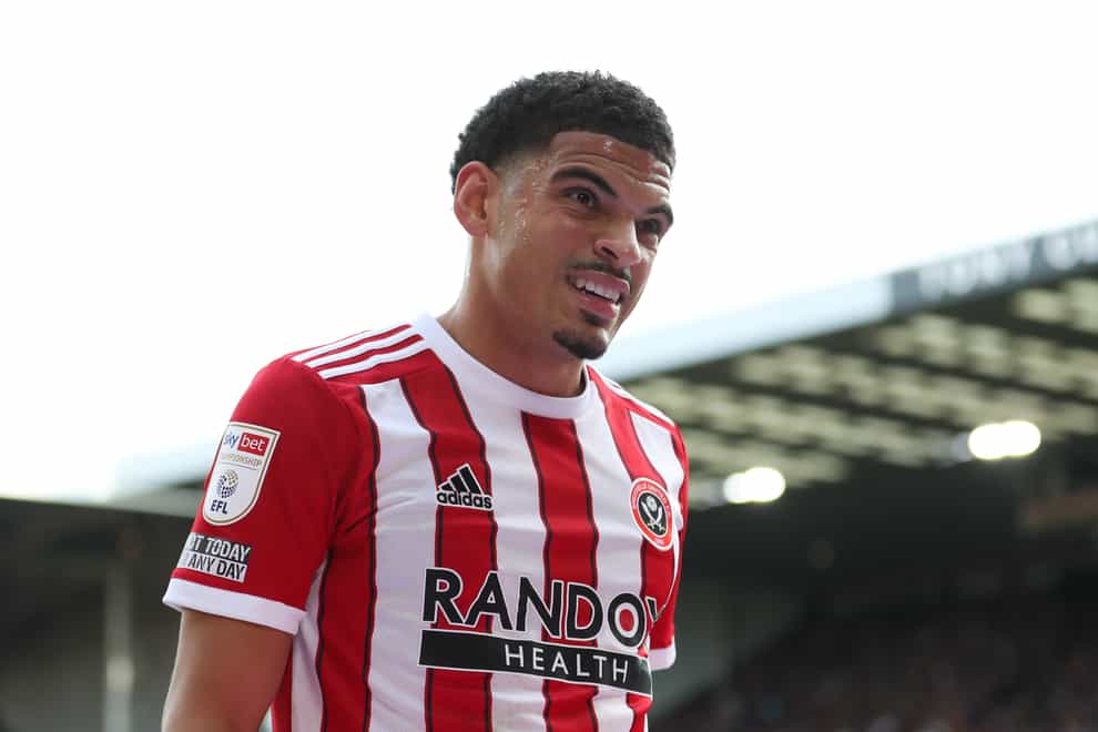 Morgan Gibbs-White is a doubt for Sheffield United’s home game with Middlesbrough on New Year’s Day (Isaac Parkin/PA)