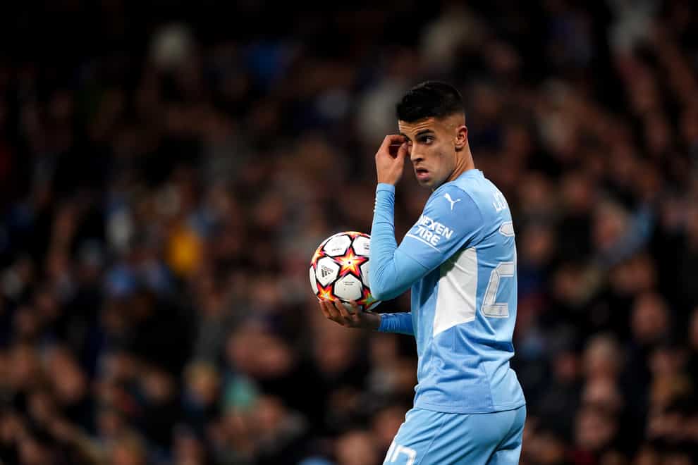 Manchester City’s Joao Cancelo has been assaulted during a burglary at his home (Zac Goodwin/PA)