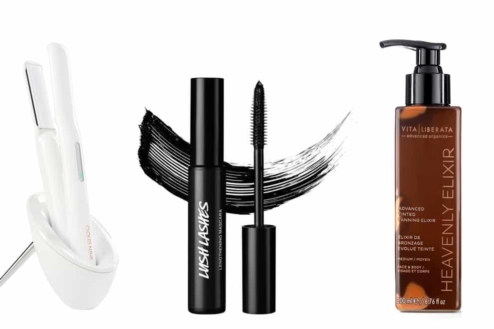 The best beauty products from 2021 (Cloud Nine/Lush/Vita Liberata/PA)
