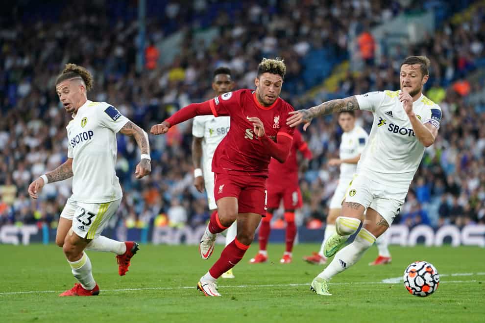 Kalvin Phillips (left) and Liam Cooper (right) are not set to return for Leeds until March (Mike Egerton/PA)