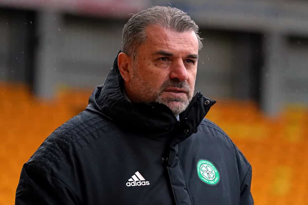 Celtic manager Ange Postecoglou has begun his January transfer business. (Andrew Milligan/PA)
